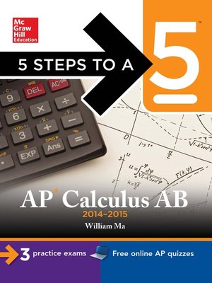 cover image of 5 Steps to a 5 AP Calculus AB 2014-2015